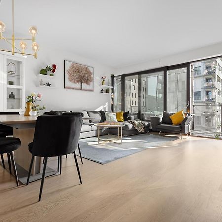 Spacious Modern 2Br Apartment At Central Oslo Barcode 외부 사진