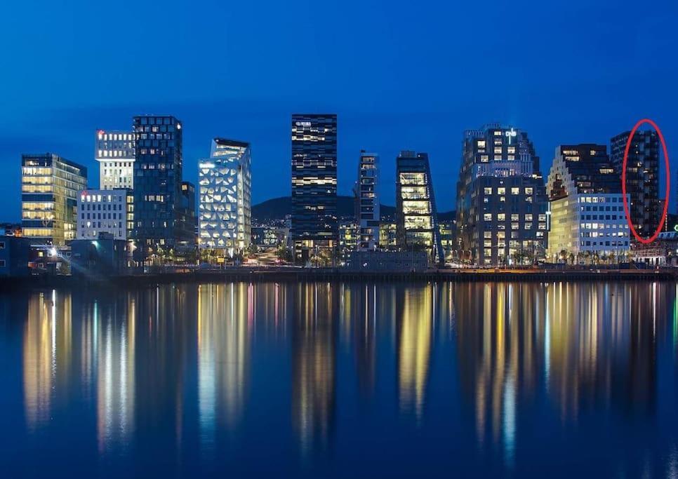 Spacious Modern 2Br Apartment At Central Oslo Barcode 외부 사진