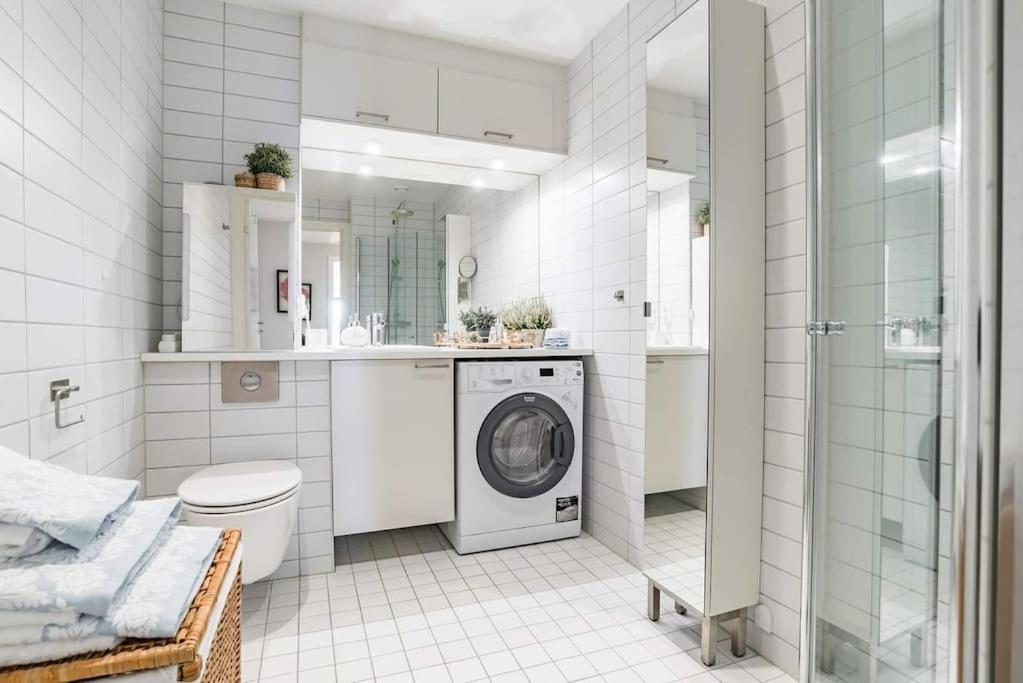 Spacious Modern 2Br Apartment At Central Oslo Barcode 외부 사진