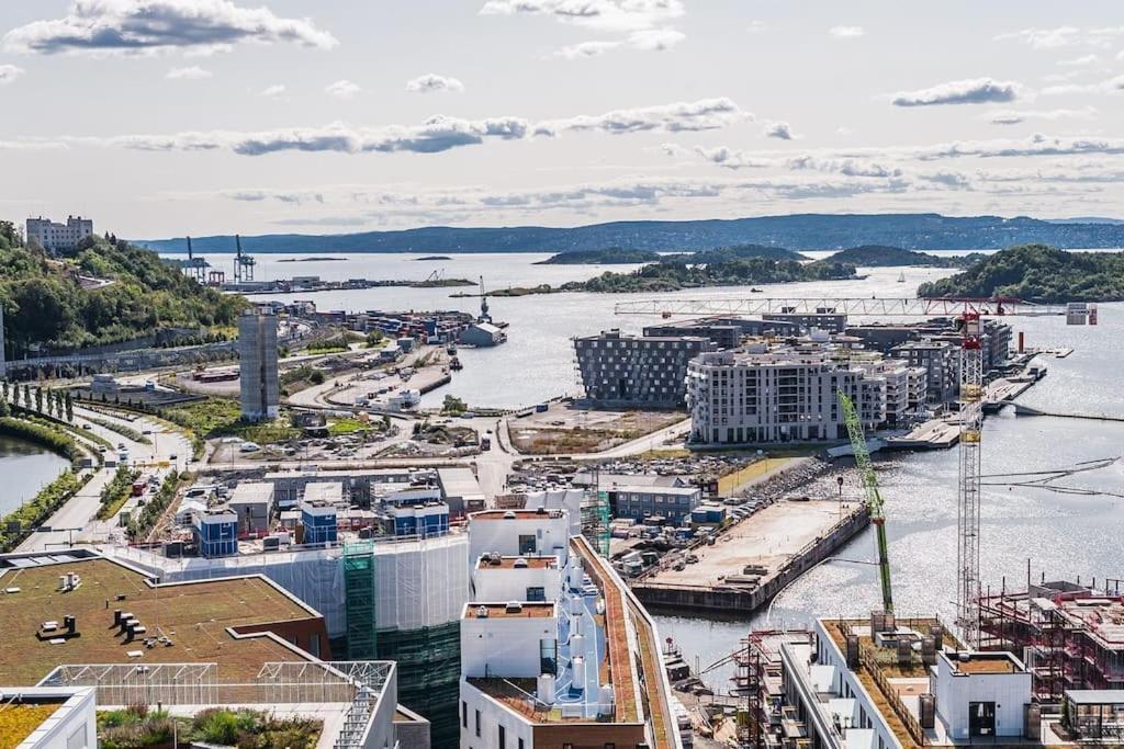 Spacious Modern 2Br Apartment At Central Oslo Barcode 외부 사진