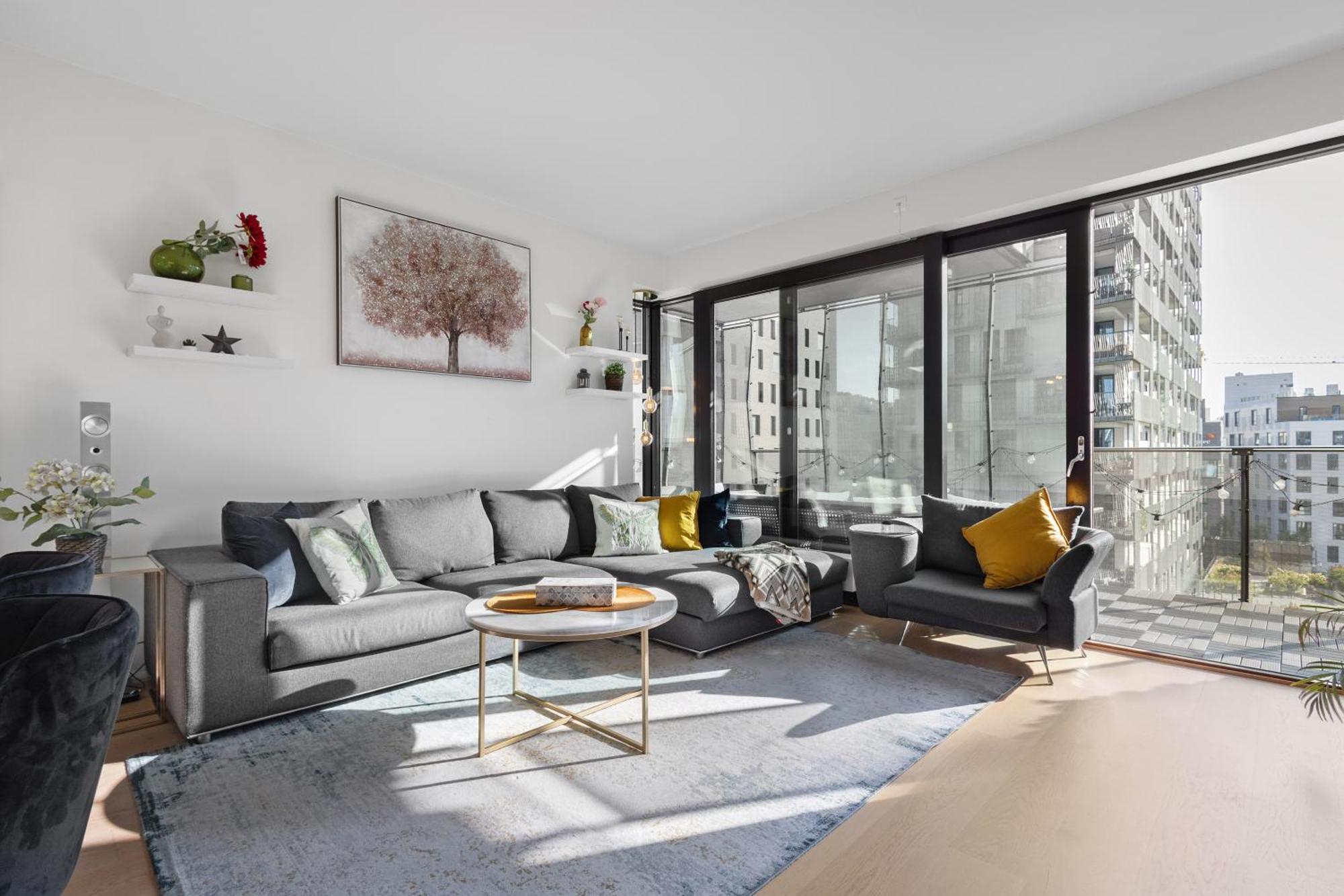 Spacious Modern 2Br Apartment At Central Oslo Barcode 외부 사진