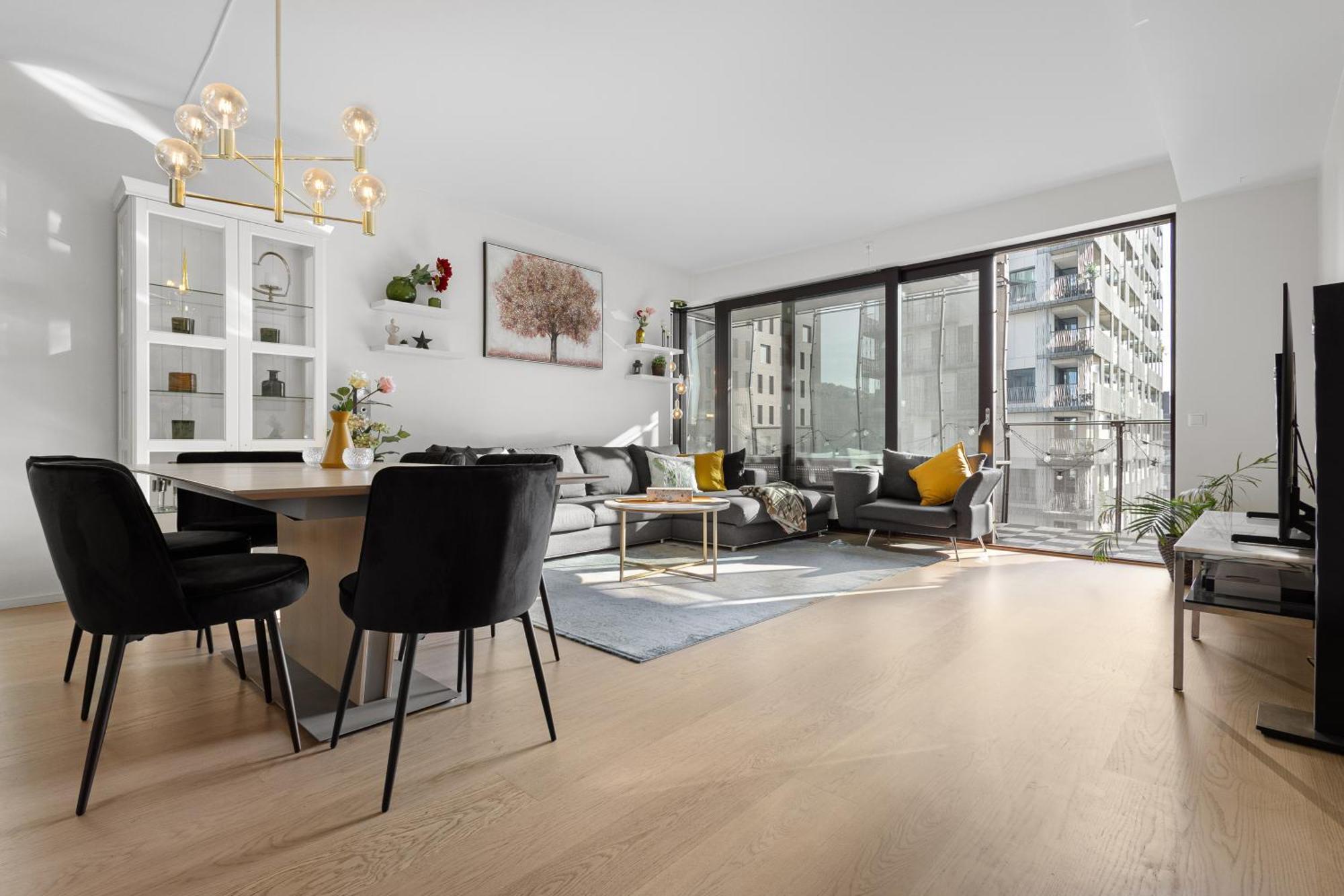 Spacious Modern 2Br Apartment At Central Oslo Barcode 외부 사진