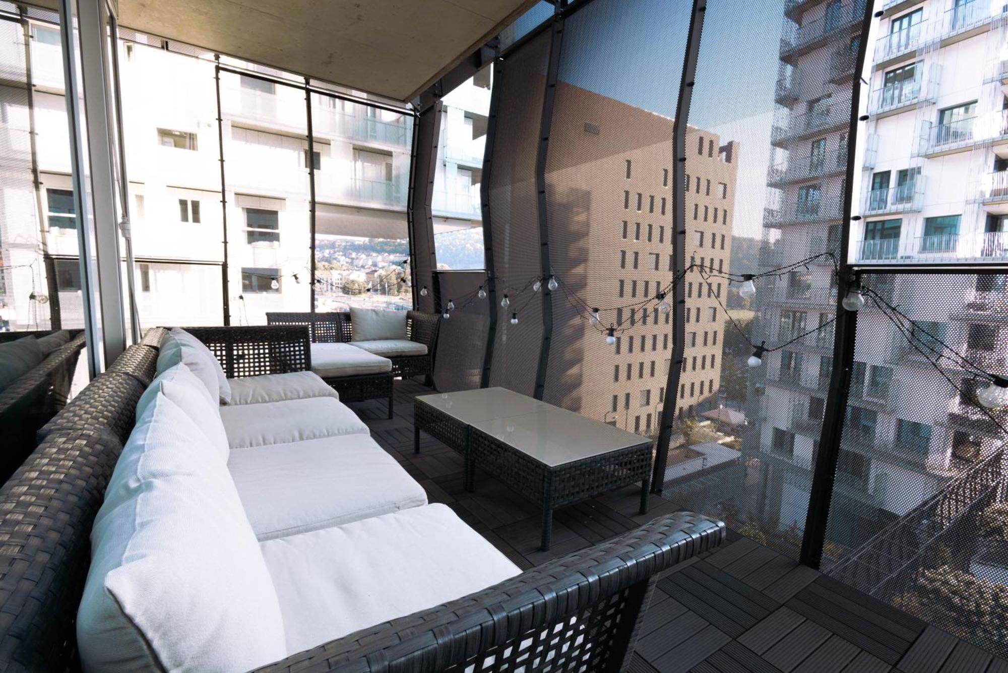 Spacious Modern 2Br Apartment At Central Oslo Barcode 외부 사진